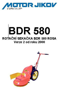 Technický rozkres BDR 580 ROSA-od 2000