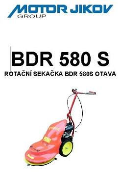 Technický rozkres BDR 580S-1 OTAVA