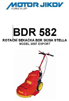 Technický rozkres BDR 582SA-2 STELLA