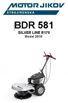 Technický rozkres BDR 581-R170