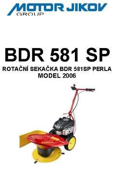 Technický rozkres BDR 581SP-2 PERLA
