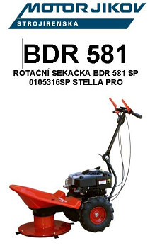 Technický rozkres BDR 581SP STELLA PRO