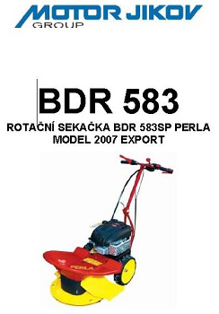Technický rozkres BDR 583SP PERLA