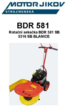 Technický rozkres BDR 5316SB BLANICE