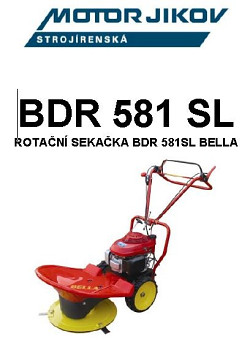 Technický rozkres BDR 581SL BELLA