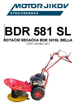 Technický rozkres BDR 581SL BELLA