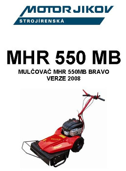 Technický rozkres MHR 550MB BRAVO-2008