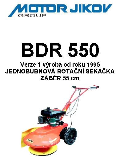 Technick Rozkres BDR 550 1995 ZAHRADN D LY technick-rozkres-bdr-550-1995-zahradn-d-ly