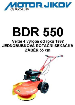 Technický rozkres BDR 550-1998