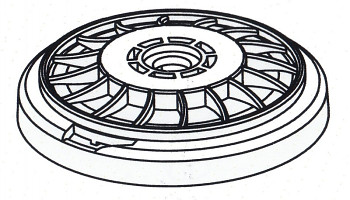 Spodní díl hlavy BVC (bez průchodek)