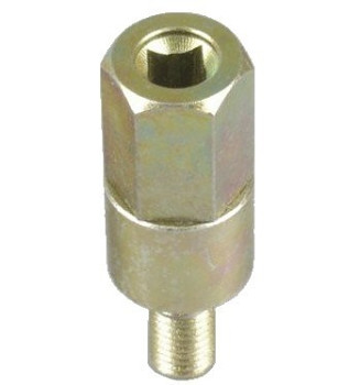 Adaptér převodu M10*1,25 levý 4-hran