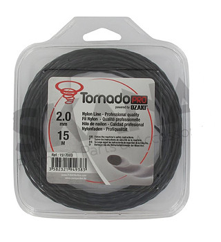 Žací struna 2,0mm-15m kroucená