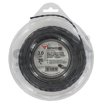 Žací struna 3,0mm-21m kroucená