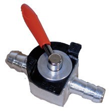 Kohout paliva kovový s průměrem 6,35mm