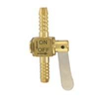 Kohout paliva kovový přímý