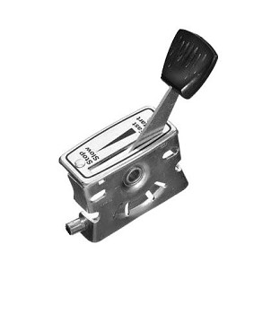 Páčka ovladače plynu