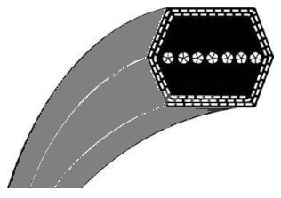 Klínový řemen pro Stiga Estate 3098,3398