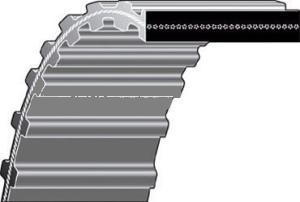 Klínový řemen pro Wisconsin (2000DS8M30)