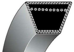 Klínový řemen pro pohon DAKR OP-114/FD-5